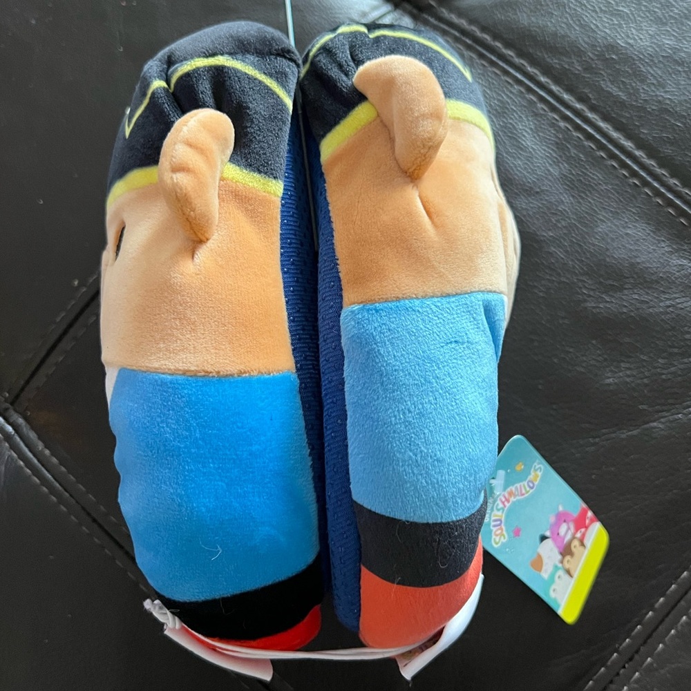 NWT Squishmallow Toy Soldier Plush Slippers - Children or Even Adults - Picture 2 of 6